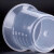 刻度杯 塑料烧杯 实验室器皿 塑料量杯 2000ML 2个 3000ml2个 BY2019