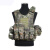 晶事达（JINGSHIDA）训练携行具背心配件防护训练背心二一丛林星空11件套