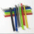 检具弹簧绳线绳软标准件PC伸缩钢丝绳钢丝软绳彩色通止规挂绳 黑色150mm