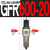 定制德客 原装气动调压过滤器0010油水分离器00气源处理器 GFR60020 /现货