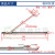 格林钛德（GREEN TIDE）塑钢窗风撑限位器防风支架断桥铝平开窗户定位器不锈钢挡风杆撑杆 1个