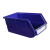 震冉ZR-LJH02背挂式零件盒塑料盒挂板零件盒元件盒螺丝盒五金配件收纳盒