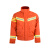优普泰抢险救援服17款消防救援服阻燃服冬季套装 橙色 L