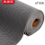采易乐 PVC镂空防滑地垫 泳池浴室厕所S型网格防水垫 灰色0.9米*1米（5.5mm厚）08456