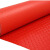 蜀华普森 人字纹PVC牛津加厚防滑地垫 厚2.0mm*宽1.8m*15m 红色