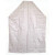 工业白色PVC牛津塑胶耐油耐酸碱防水围裙套袖食品厂食堂渔业围裙 白色围裙40丝 L
