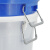 中典 YJ-E130 带盖金属提手大水桶 工业环卫物业垃圾桶 150L蓝色