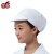 世霸（SHIBA） 防静电帽 防尘帽 电子食品喷漆纺织行业工作帽 小工帽白色 1顶起购