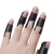 定制适用10只装一次性女光疗防紫外线露手指头手部防护美甲胶布带 防黑手套（10只装）