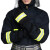 开隆消防 3C认证消防服套装14款消防员战斗服消防员防护服五件套XL（165-175cm）42码鞋