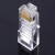 Ancxin  超五类非屏蔽水晶头50U镀金网络水晶头100个/包