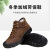 筑采（ZHUCAI）冬季加绒保暖户外防滑工作鞋 棕色 42 