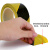 警示胶带PVC黑黄色斑马线警戒地标贴地板面胶带 标识彩色定位划线 45mm*33米留言颜色