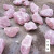 可颖A 天然粉水晶原石马达加斯加粉晶芙蓉晶 原石大块原料摆件雕刻料 200到250克一块