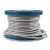 楷赫 钢丝绳 透明包塑晾衣绳pvc涂塑防锈葡萄架钢丝 5mm粗 可按需裁剪 单位:米