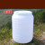 加厚储水桶桶困水桶级大水桶塑料桶发酵桶酿酒桶带盖圆桶 300升特厚蓝桶白盖