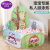 贝木惠（beimuhui）儿童海洋球池家用室内围栏加厚折叠宝宝小球玩具婴儿波波球0-3岁 1.2米海洋球池-六面卡通(投篮款 100个海洋球(5.5cm)