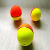 骄瑞新款鲢鳙圆球浮漂悬浮泡沫浮球圆形浮力球路亚醒目豆球形浮漂渔具 4个 大号双色球【直径51mm】