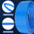 机械臂拖链专用柔性软聚氨酯气管TUS0425/0604/0805/1065W/N/B/BU 6×4 (100米) 蓝色