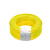 金龙羽  电线电缆  ZC-BV1.5平方 国标铜芯线单芯单股硬线阻燃100米 黄绿双色