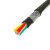 天泓电缆 YCT 电梯电缆 3+1芯软线 型号3×6+1×4（100米）