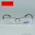 华天牧 平光眼镜办公电竞游戏护目镜无辐射眼镜型号56口18-140眼镜框架 咖啡色加镜盒镜布