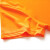 冰禹 BYlj-108 建筑工地施工反光马甲T恤 反光背心反光衣 反光夜跑服反光速干衣安全警示服 橙色 L