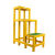 玻璃钢绝缘凳电工高凳高压电力梯子可移动式单双层三层平台定制ONEVAN 三层 高100cm*90*50