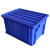 长方形周转箱 塑料收纳箱 加高加厚零件盒 物料盒 塑料盒工具盒带盖 _加高4#420_315_225白+盖子