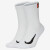 耐克（NIKE）nike耐克网球袜2双装男女加厚毛巾底运动袜子吸汗防滑 SK0118-100白色 M(建议38-42)