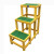 绝缘凳绝缘高低凳玻璃钢绝缘梯子可移动式双层电工玻璃钢绝缘凳 三层(30*50*100cm)