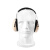 希凡里H6A耳罩头戴式H6B颈带式/防噪音耳罩隔音耳罩学习H6P3E耳罩 H6P3E挂安全帽式
