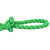 者也 绳子尼龙绳塑料绳耐磨晾衣绳户外手工编织货车捆绑绳绿色 4mm*100米