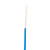 金龙羽 国标铜芯线单芯多股软线阻燃ZC-BVR1.5平方100米/卷 蓝色