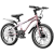 凤凰（Phoenix）儿童山地自行车6-9-15岁小孩男女中大童变速山地脚踏车学生车 单速 卡其黄-双碟刹+车灯 98% 22英寸
