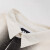 卡帕Kappa Azzurro系列套头衬衫2021新款情侣男女中长款条纹扎染运动卫衣 模糊Stripe矿黑-KA32 L