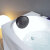 欧贝姿卫浴欧式家用浴缸独立式小户型冲浪按摩恒温加热泡澡池成人亚克力浴池 空缸 1.40米