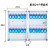 五星盾 钥匙箱 带锁整理保管箱存放柜收纳箱物业房产汽车钥匙盒管理储物箱 挂壁式24位325*55*215mm