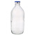 定制玻璃盐水瓶空瓶含塞盖 50ml 500ml 玻璃点滴瓶 输液瓶 实验高 00l口+T型塞