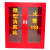 微型消防站消防工具柜消防器材全套装防火消防服5件套工地消防柜 特大厚消防柜（1.8x1.5x0.4);