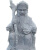 宏火阁礼品  土地公土地婆财神爷观音菩萨石雕人物神像送财迎福吉祥 高60cm土地婆一位