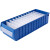 分隔式零件盒分格箱物料盒长方形塑料零件元件盒螺丝工具箱货架分 6011 600*117*90隔板需要单独购