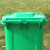 厨房分类垃圾桶大号厨余带盖酒店餐厨泔水桶环卫桶商用带轮 25L摇盖分类 绿色（厨余垃圾）