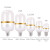 汉河 大功率LED灯泡工业照明球泡厂房车间高亮节能灯定制 E27 35W