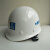 中国建筑安全帽 中建 国标 工地工人领理人员帽子玻璃钢头盔 白色丝印安全帽