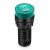 汇君22mm蜂鸣器LED声光闪光报警器扬声器讯响器AD16-22SM 绿色 12V