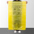 安大侠 医疗垃圾袋 黄色平口式垃圾袋 大号废弃物垃圾袋 加厚一次性大垃圾袋90*110cm50个