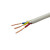 诺兴盛 电线电缆RVV3*2.5平方 电源线两芯多股铜丝软护套线100米(白色)