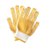 添盾  720g7针黄点塑双面纱线手套