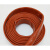 硅胶管防火耐高温保护套管电线电缆绝缘阻燃套管玻璃纤维 内径6mm一米